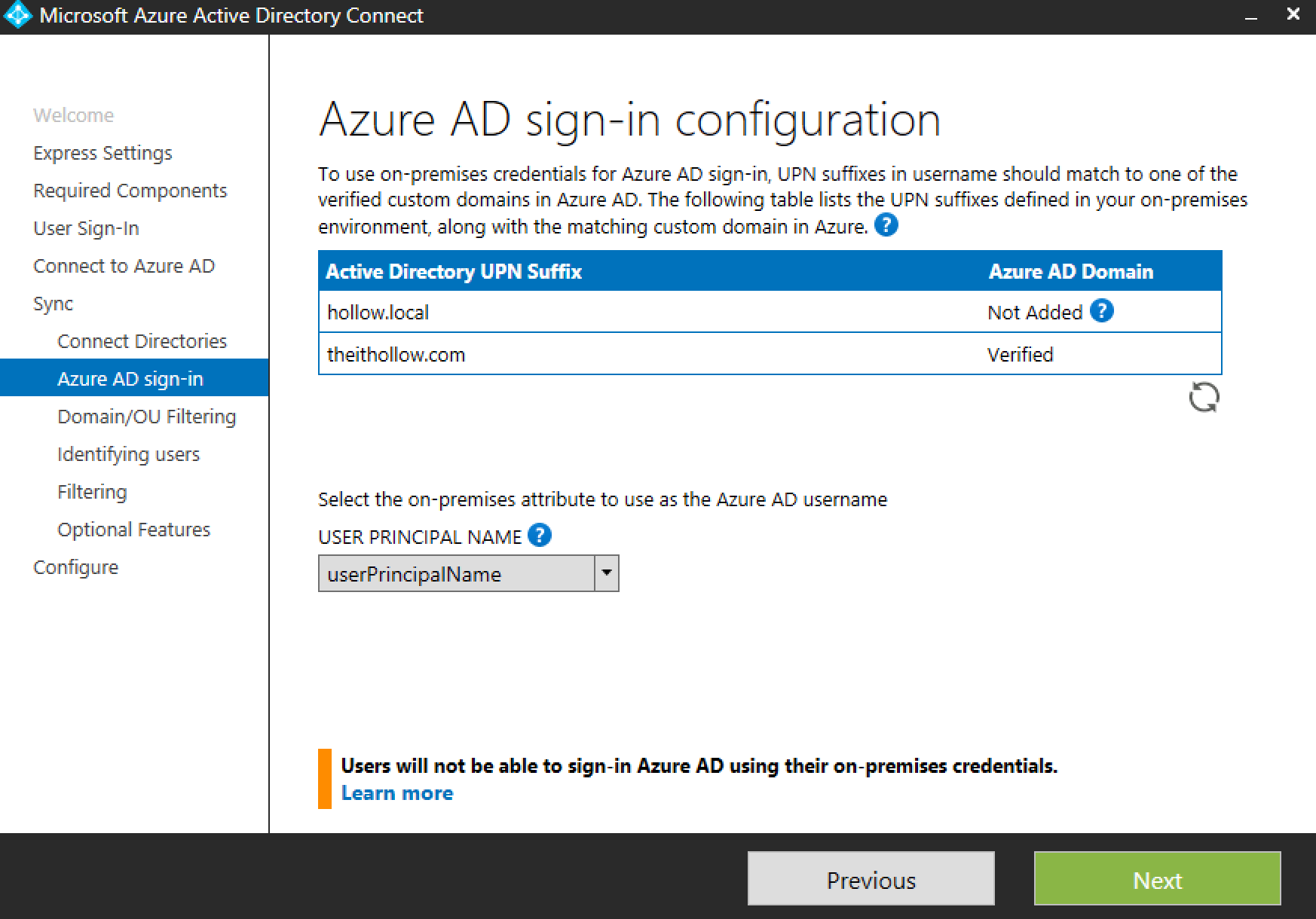 cannot login to azure ad joined computer