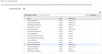 Ssm aws console